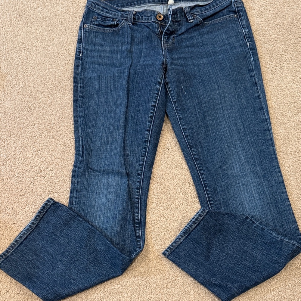GAP Women's Boot Cut Jeans in Deep Blue